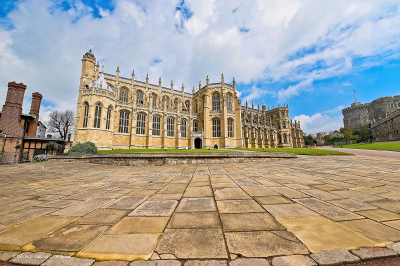 Exterior of St George's Chapel, Windsor Castle